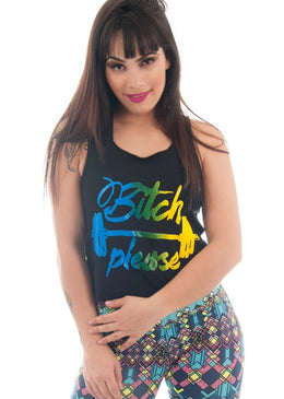 Descrição: Regata Feminina Curta Com Estampa  Bitch Please em SilkScreen na Parte da Frente . Nossas estampas utilizam o material Plastisol deixando as estampas Emborrachadas, maior definição de imagem... 