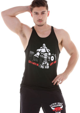 Descrição: Regata Cavada Fitness Masculina Coleção Hard Clothing Fit em malha viscolycra de ótima qualidade, estampa Evolution emborrachada na parte da frente. Hard Clothing Fit utilizam o material Plastisol  na estampa, deixando... 