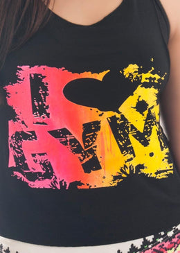 Descrição: Regata Feminina Curta Com Estampa I Love Gym  em SilkScreen na Parte da Frente . Nossas estampas utilizam o material Plastisol deixando as estampas Emborrachadas, maior definição de imagem... 