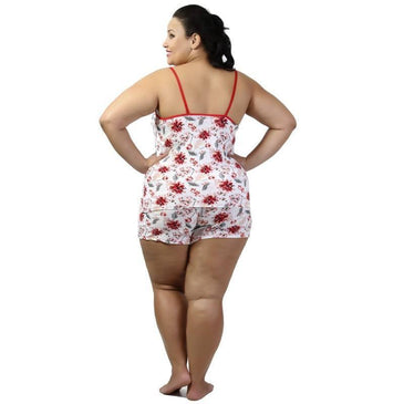 Short doll  Vanda Plus SizeShort Doll Vanda Plus SIZE .Em liganete,com um lindo detalhe em renda,na blusa Com short lindo com detalhe em renda na lateral. Composição: Liganete: Poliester... 