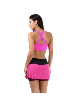 Short Fitness Saia com Viscobrisa, modelando o corpo feminino para correr, caminhar, malhar na Academia, no Crossfit, Funcional, nas aulas de Pilates, Ioga, aulas de... 