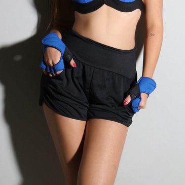 Short running  em Dry Fit de poliéster que auxilia no controle do suor durante seus treinos. Marca: Carioca FitComposição do short: 100% Poliéster Composição do cós: 90%... 