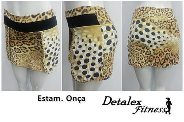 Short Saia com detalhe em outra cor, modelagem super confortável com parte do bumbum um porco maior, gerando um super conforto para pratica de seus exercícios... 