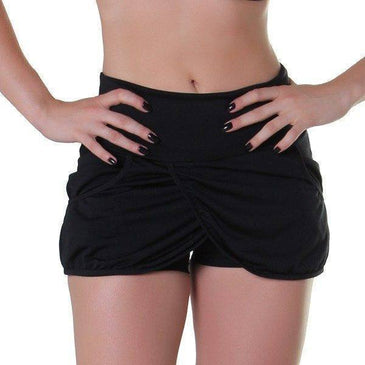 Short saia running em tecido 