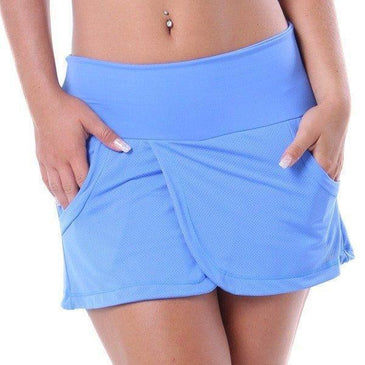 Short saia running em tecido 