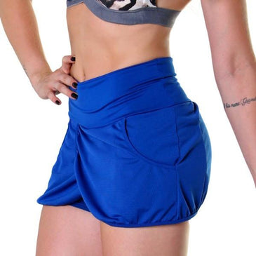 
Short saia running em tecido 