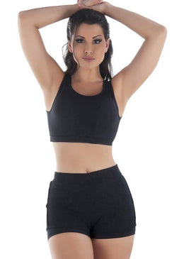 Short Sobreposto fabricada em poliamida de alta qualidade com sobreposição em renda É fabricado em um tecido de textura extremamente macia com elasticidade equilibrada, proporciona conforto... 