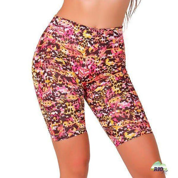 Bermuda Ciclista estampada modelo super confortável . Cós duplo de altura média. Marca: Carioca FitComposição: 90% Poliéster 10% Elastano 