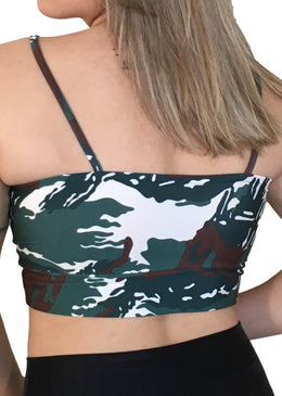 Top Trançado Top com detalhes em tiras trançados no bustoTop em Suplex de Poliéster com bojo  Composição92% Políester com 8% de Elastano  Tamanho ÚNICO)Veste do 36 ao... 