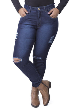 
Calça Feminina


Modelo Skinning
Cintura Alta

Marca: Dinho´s Jeans

Tecido: Jeans

Composição: 78,5% Algodão 20% Poliester 1,5%Elastano 
Modelo veste tamanho: 40
 