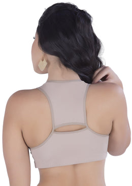 DESCRIÇÃO: Coloque seus ombros à mostra com esse excelente top que sustenta seios pesados com decote nadador.Top confeccionado em microfibra lisa, super confortável e resistente, possui... 