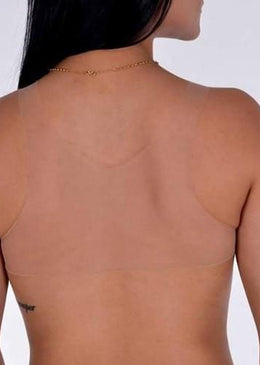 Kit com 5 Soutiens todo em renda no busto e com tule atrásFica lindo no corpo e é ótimo para usar com blusas decotadas.Não lave... 