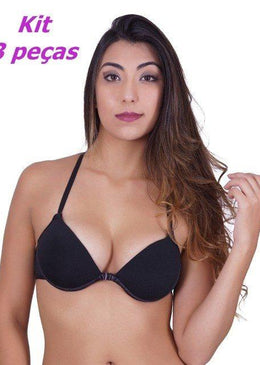 Soutien tipo nadador,confeccionado em microlight com detalhe em renda e bijuteria nas costas. TAMANHOS : P, M e G. CORES : VARIADAS!Composição: 90% Poliéster, 10%... 