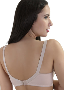 Soutien   de   Cotton  sem bojo,  com laço frontal,  alça reforçada,  fecho duplo,  detalhe em renda.  Composição :  90%  Algodão    10%  Elastano 