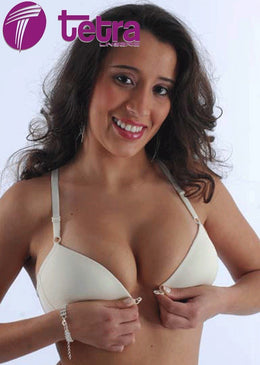 Soutien de Microfibra Lisa Nadador 218  Detalhes do Produto Soutien de microfibra lisa, nadador, com alças finas, reguláveis e não removíveis, bojo casquinha e arco.... 