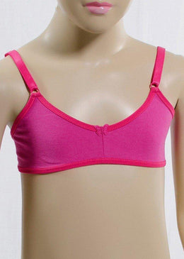 Soutien Juvenil de Cotton Liso 272 Detalhes do Produto Soutien juvenil de cotton liso, modelo básico, com alças finas, reguláveis e não removíveis, viés liso,... 