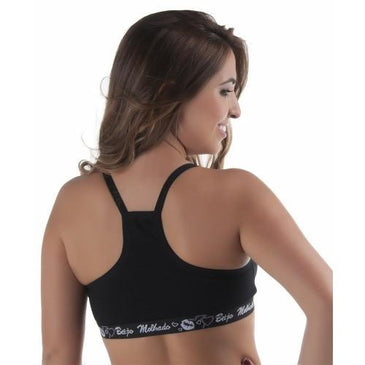 Top de cotton com elástico exposto nadador.com Conforto e comodidade para seu corpo.Trazendo um caimento que valoriza o Corpo feminino!!!Compre nossos produtos E conheça de Perto nosso trabalho...Você... 