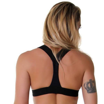 Top com bojo e costas com decote nadador.Marca: Carioca FitComposição: 96% Viscose e 4% Elastano 