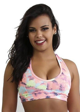 Top Fitness Nathy Suplex Estampado, modelando o corpo feminino para correr, caminhar, malhar na Academia, no Crossfit, Funcional, nas aulas de Pilates, Ioga, aulas de... 