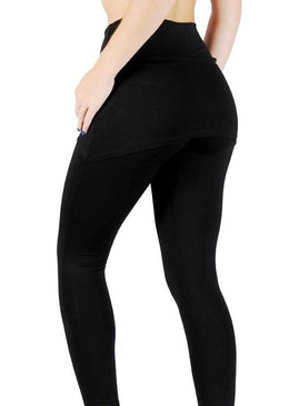 CALÇA LEGGING SAIA EMBUTIDA PARA ACADEMIA NA COR PRETALegging Saia confortável e de ótima qualidade! Um dos produtos que os clientes do Mercado Livre mais gostam... 