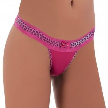Linda tanga em microfibra com lindo desing... 