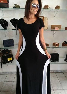 Vestido longoTamanho único veste 38 ao 44tecido viscolycra  