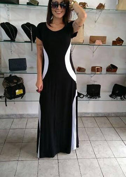 Vestido longoTamanho único veste 38 ao 44tecido viscolycra  
