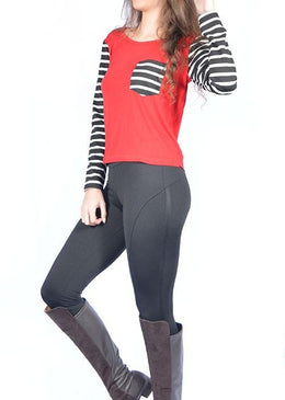 Kit é composto por 2 calças de cada tamanho P, M, G,GG. Calça Legging Montaria Peluciada, perfeita para o inverno, com cós na cintura emodelagem... 