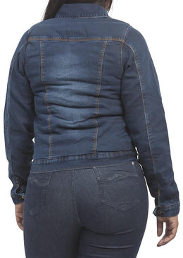
Jaqueta Feminina


Modelo Jeans strech

Marca: Dinho´s Jeans

Tecido: Jeans

Composição:80% Algodão 18%Poliéster 2% Elastano
Modelo veste tamanho: P
 