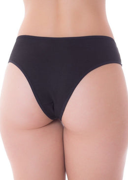 Calcinha em cotton liso com frente estampada;Elástico sanduíche;Lacinho de cetim com pedrinha;Modelagem tradicional  e o conforto do algodão. Tabela de Medida: M (Indicado para manequins 38/40)G (Indicado... 