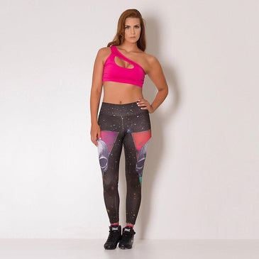 Calça Legging Sublimada , costura rebatida no cós, para você usar em qualquer ocasião, sem aperto e sem amasso. Ela nunca sai de moda e sempre... 